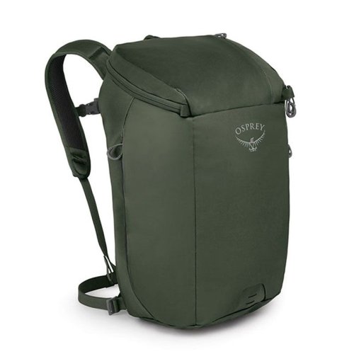 Легкий міський рюкзак Osprey Transporter Zip з відділенням під ноутбук на 30 л Зелений Легкий міський рюкзак Osprey Transporter Zip з відділенням під ноутбук на 30 л Зелений