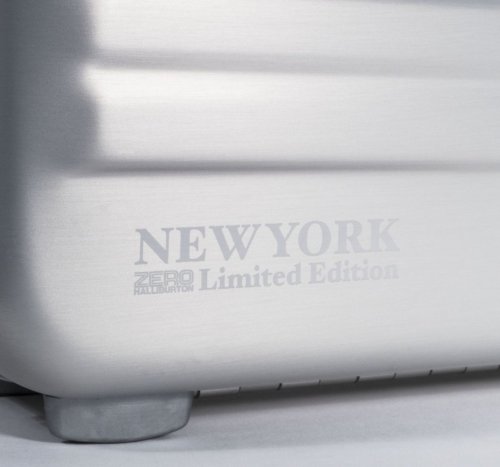 Лимитированная серия атташе NEW YORK Slimline 4” Zero Halliburton, серебристый