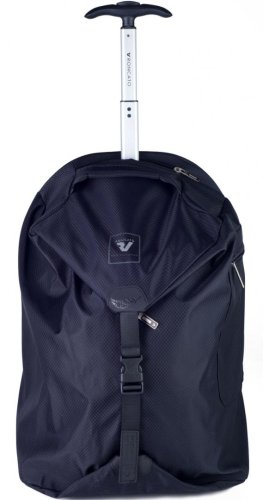 М'яка валіза із нейлону 35 л Roncato Real light black