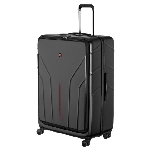 Максимально вместительный большой чемодан Wenger Amplix Hardside Large – 147/170 л, 6,27 кг Черный