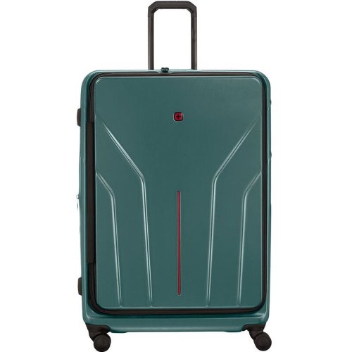Максимально містка велика валіза Wenger Amplix Hardside Large – 147/170 л, 6,27 кг Зелена