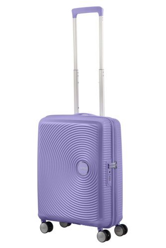 Мала валіза American Tourister Soundbox ручна поклажа – 35,5 / 41 л, 2,6 кг Лавандова
