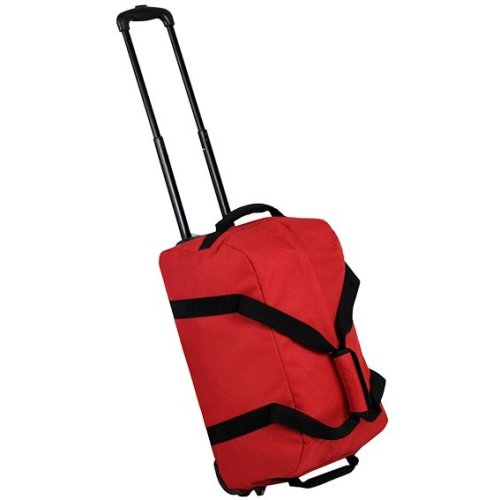 Маленькая дорожная сумка 42 л Members Holdall On Wheels Small Red