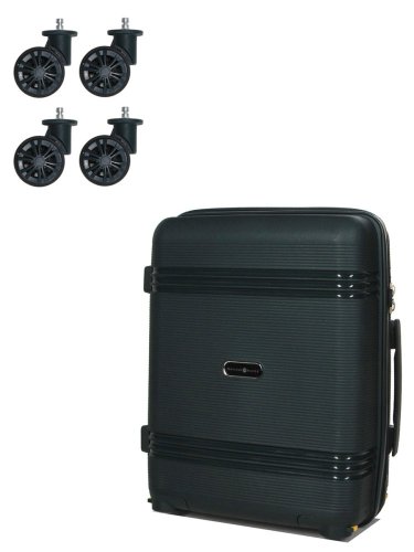 Маленький авиа чемодан Snowball Mini XS – 25 л, 2,3 кг со съемными колесами Зеленый Маленький авиа чемодан Snowball Mini XS – 25 л, 2,3 кг со съемными колесами Зеленый