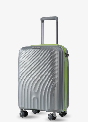 Маленький чемодан ручная кладь V&amp;V Travel Urban – 40 / 45 л, 2,4 кг Серый