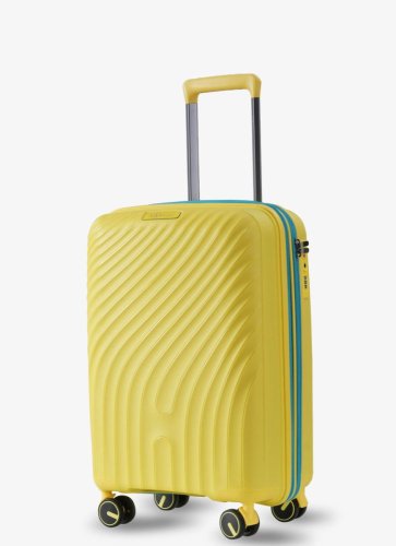 Маленька валіза ручна поклажа V&V Travel Urban – 40 / 45 л, 2,4 кг Жовта Маленька валіза ручна поклажа V&V Travel Urban – 40 / 45 л, 2,4 кг Жовта