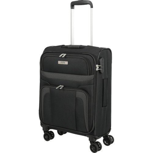Маленький чемодан ручная кладь Skyline ORLANDO – 34 л, 2,5 кг Черный