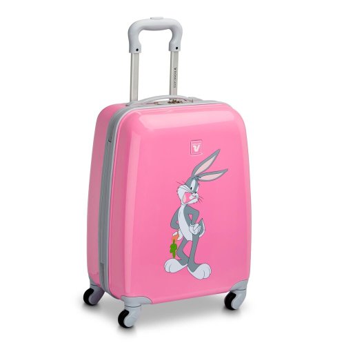 Маленький детский чемодан ручная кладь Roncato LOONEY TUNES KIDS – 36 л, 2,2 кг Розовый