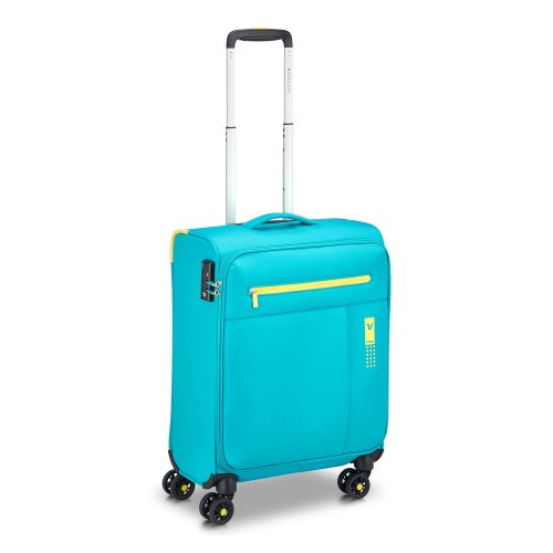 Маленький ультралегкий чемодан ручная кладь Roncato Lite Soft – 42 л, 1,7 кг Бирюзовый