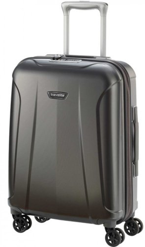 Малый 4-х колесный чемодан 37 л Travelite Elbe Anthracite Малый 4-х колесный чемодан 37 л Travelite Elbe Anthracite