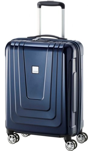 Мала 4-х колісна валіза 40 л Titan X-Ray Space Blue