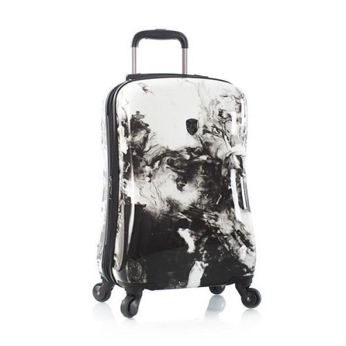 Мала 4-х колісна валіза Heys Marble Swirl (S) Stone Print