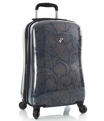 Мала валіза 35 л на 4-х колесах Heys Indigo Paisley (S) темно-синя