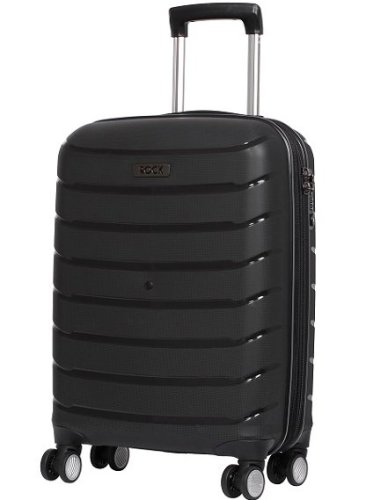 Малый чемодан 40 л Rock Solar Black