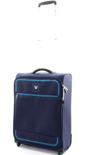 Малый чемодан 42 л Roncato Real Light Dark Blue Малый чемодан 42 л Roncato Real Light Dark Blue