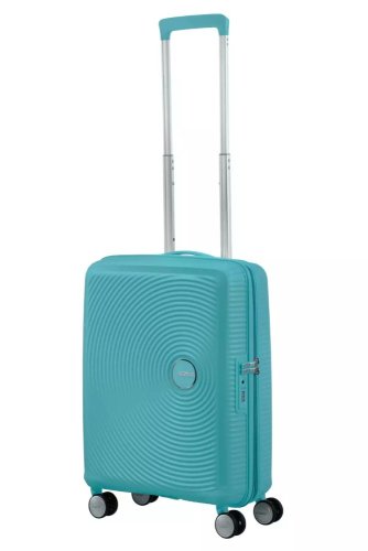Малый чемодан American Tourister Soundbox ручная кладь – 35,5 / 41 л, 2,6 кг Бирюзовый Малый чемодан American Tourister Soundbox ручная кладь – 35,5 / 41 л, 2,6 кг Бирюзовый