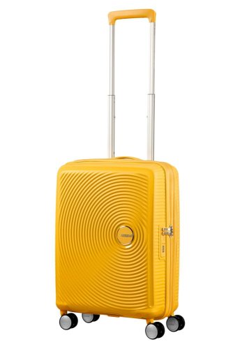 Малый чемодан American Tourister Soundbox ручная кладь – 35,5 / 41 л, 2,6 кг Желтый