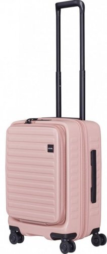 Малый чемодан из поликарбоната 37/42 л Lojel Cubo 18 Rose 