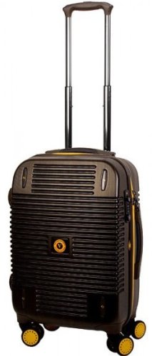 Малый чемодан из поликарбоната 46 л Vip Collection Bahamas 20 Brown