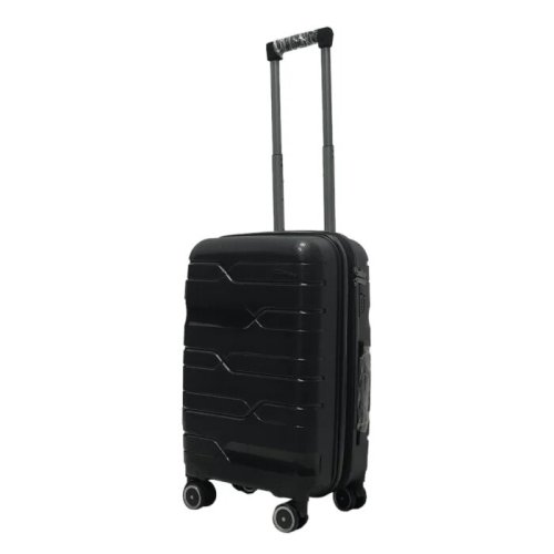 Малый чемодан Milano Bag на 47/54 л весом 2,6 кг из полипропилена Черный