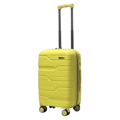 Мала валіза Milano Bag на 47/54 л вагою 2,6 кг із поліпропілену Жовта