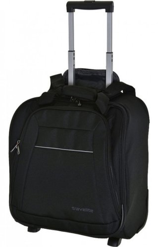 Мала валіза на 2-х колесах 28 л Travelite Cabin Black Мала валіза на 2-х колесах 28 л Travelite Cabin Black