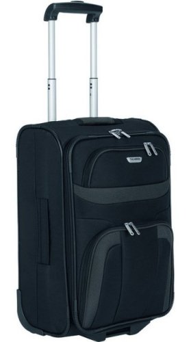 Малый чемодан на 2-х колесах 37 л Travelite Orlando, черный