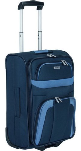 Малый чемодан на 2-х колесах 37 л Travelite Orlando, синий Малый чемодан на 2-х колесах 37 л Travelite Orlando, синий