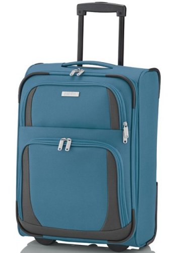 Малый чемодан на 2-х колесах 37 л Travelite Paklite Rocco, синий
