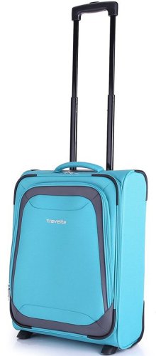 Мала валіза на 2-х колесах 38 л Travelite Naxos, бірюзовий