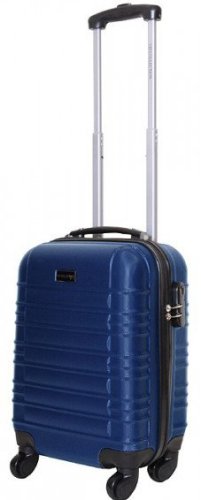 Мала валіза на 4-х колесах 36 л Vip Collection Nevada 18 Blue