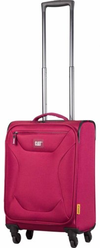 Мала валіза на 4-х колесах 35 л CAT Cargo Easy, бордовий