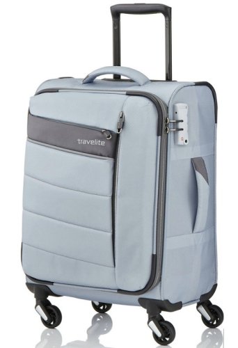 Малый чемодан на 4-х колесах 36 л Travelite Kite, серый