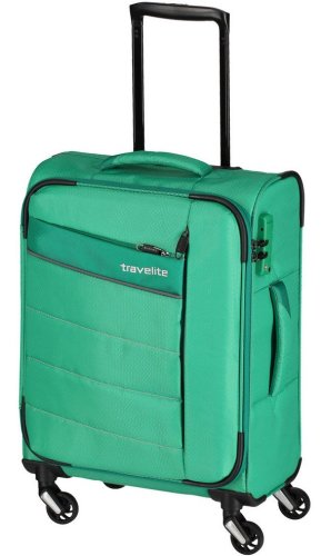 Малый чемодан на 4-х колесах 36 л Travelite Kite, зеленый