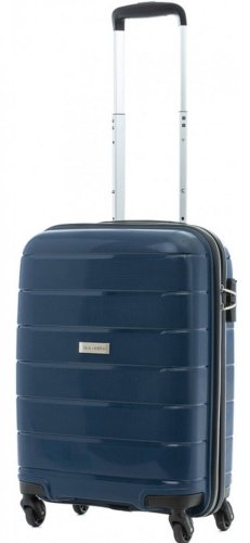 Малый чемодан на 4-х колесах 38 л Travelite Mailand, синий