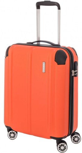 Малый чемодан на 4-х колесах 40 л Travelite City Orange