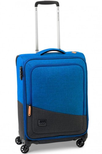 Мала валіза на 4-х колесах 43 л Roncato Adventure Light blue