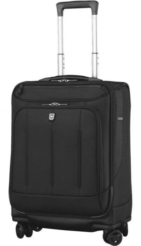 Малый чемодан на 4-х колесах 56 л Victorinox Travel Vx One, черный Малый чемодан на 4-х колесах 56 л Victorinox Travel Vx One, черный