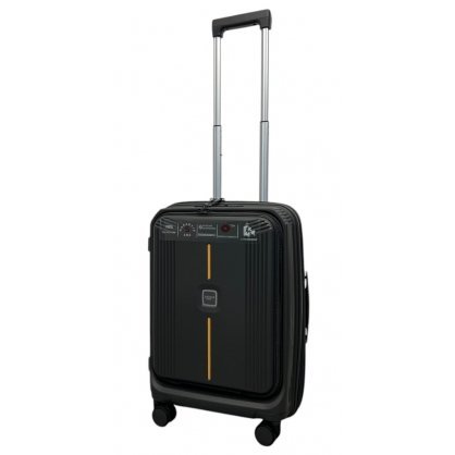 Малый чемодан ручная кладь Airtex – 40 л, 3 кг, с отделением для ноутбука Черный