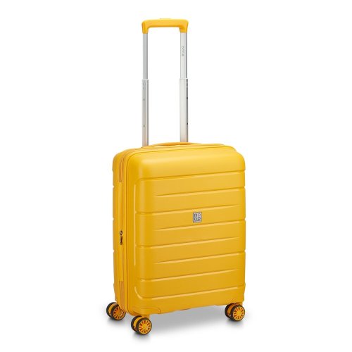 Мала валіза ручна поклажа Modo by Roncato Starlight 3.0 – 40/50 л, 2,6 кг Жовта