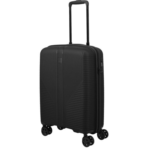Малый чемодан ручная кладь Travelite Air Stripe – 39 л, 2,3 кг Черный
