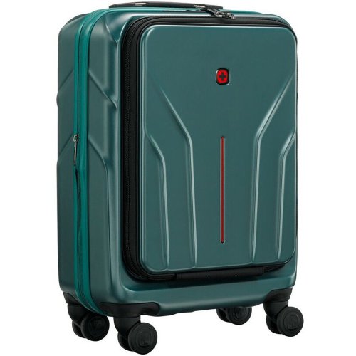 Малый чемодан ручная кладь Wenger Amplix Hardside – 36/45 л, 3,43 кг Зеленый