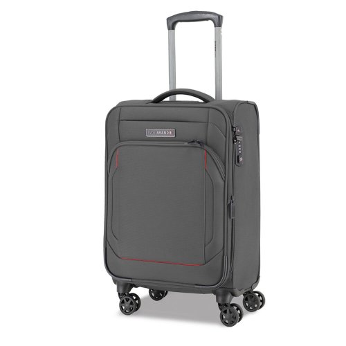 Мала валіза Swissbrand Celtic 42/46 л вагою 2,7 кг Сіра