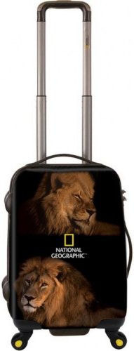 Малый дорожный чемодан 4-х колесный 42 л. NATIONAL GEOGRAPHIC BIG CATS черный