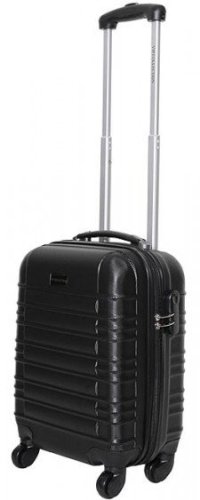 Малый пластиковый чемодан 23 л Vip Collection Nevada 16 Black
