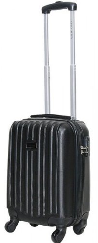 Мала пластикова валіза 23 л Vip Collection Panama 16 Black
