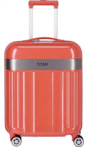 Малый пластиковый чемодан 37 л Titan Spotlight Flash Cape Coral
