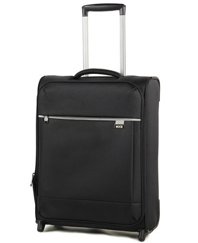 Малый текстильный чемодан на 2-х колесах 34/41 л Rock Vapour-Lite II (S) Black