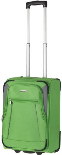Малый тканевый чемодан 34 л Travelite Portofino, зеленый Малый тканевый чемодан 34 л Travelite Portofino, зеленый
