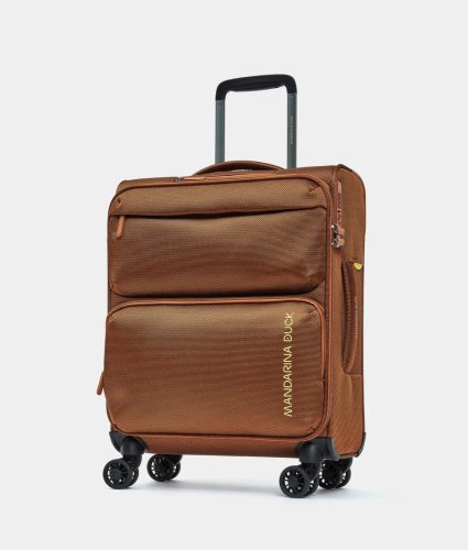 Мала тканинна валіза ручна поклажа Mandarina Duck Zephyr Коричнева